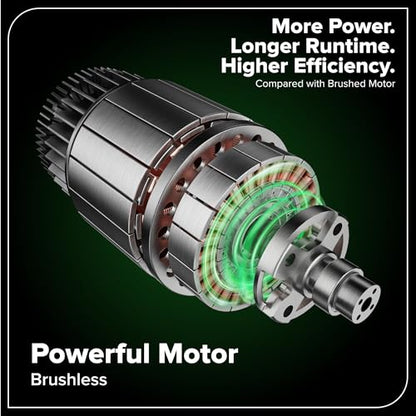 Greenworks 80V 21" Brushless Cordless (Self-Propelled) Lawn Mower (75+ Compatible Tools), 4.0Ah Battery and 60 Minute Rapid Charger Included