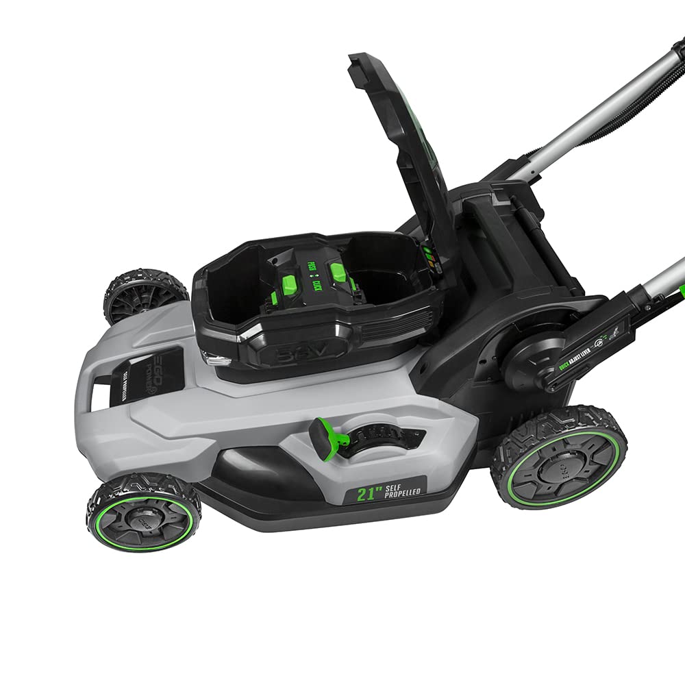 EGO POWER+ Electric Lawn Mower, Self-Propelled Cordless with Select Cut and Touch Drive, Includes (2) 56V 6.0Ah Batteries and Rapid Charger - LM2134SP-2