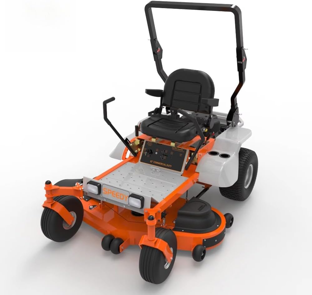 SPEEDY-62ZT R Zero Turn Mower 62 Inch Petrol Riding Lawn Mower Tractor Garden 803cc