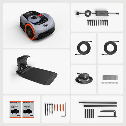 Segway Navimow i105E Robot Lawn Mower 500–600m², Wire-Free, RTK GPS + Vision, AI Mapping, Multi-Zone Control