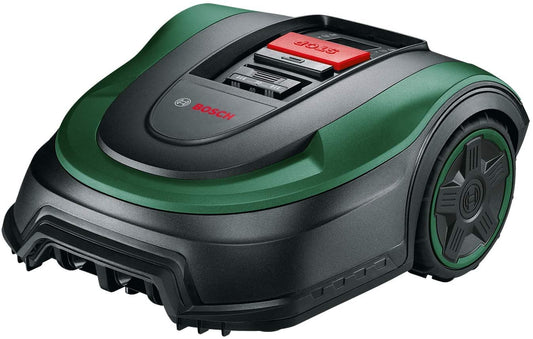 Bosch Robotic Lawnmower Indego M 700 (with 18V battery, docking station included, cutting width 19 cm, for lawns of up to 700 m², in carton packaging)