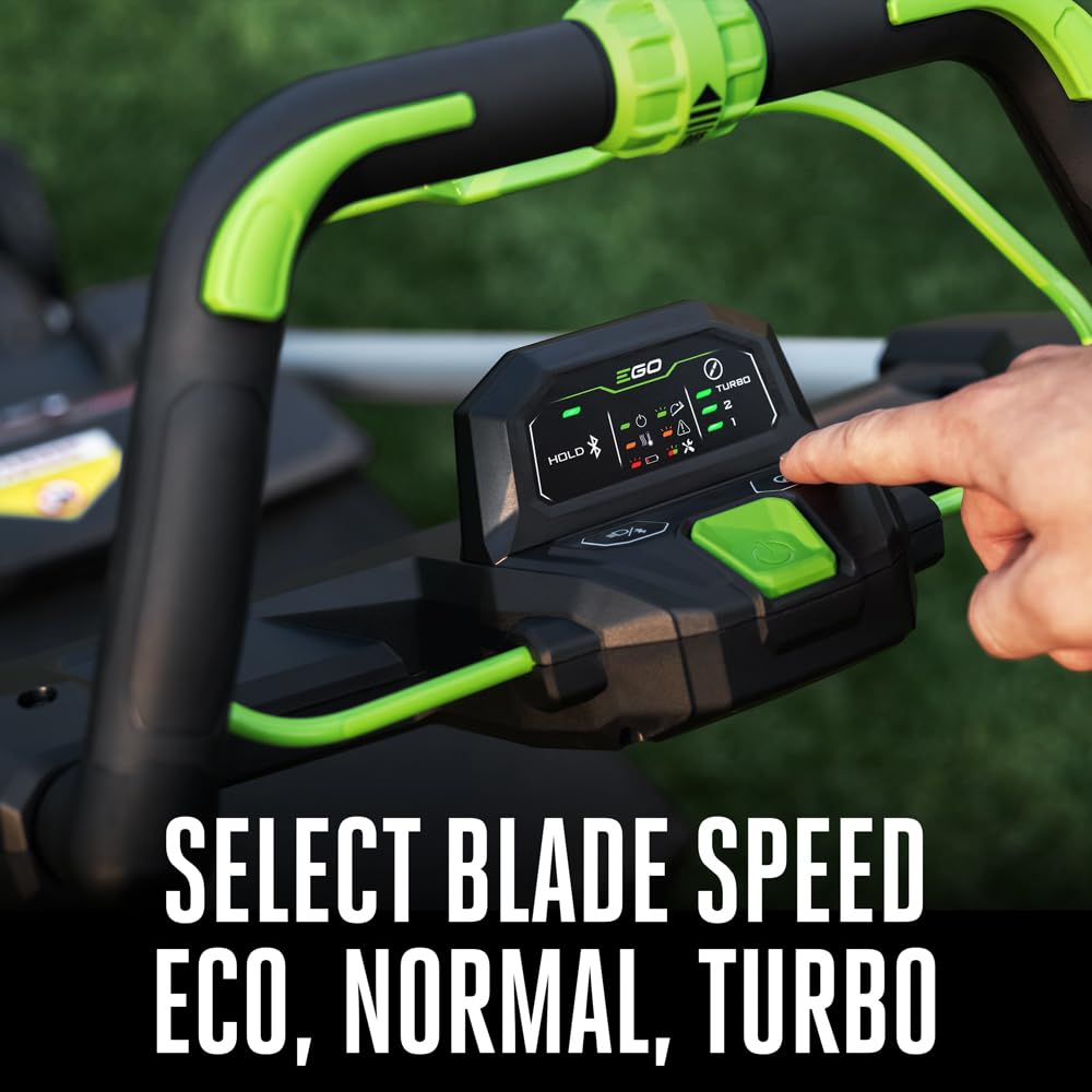 EGO POWER+ Electric Lawn Mower, Self-Propelled Cordless with Select Cut and Touch Drive, Includes (2) 56V 6.0Ah Batteries and Rapid Charger - LM2134SP-2