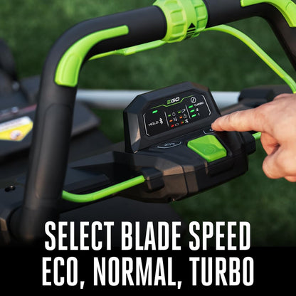 EGO POWER+ Electric Lawn Mower, Self-Propelled Cordless with Select Cut and Touch Drive, Includes (2) 56V 6.0Ah Batteries and Rapid Charger - LM2134SP-2