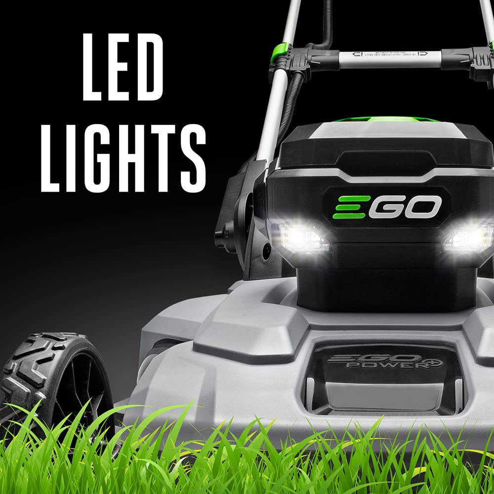 EGO POWER+ Electric Lawn Mower, Self-Propelled Cordless with Select Cut and Touch Drive, Includes (2) 56V 6.0Ah Batteries and Rapid Charger - LM2134SP-2