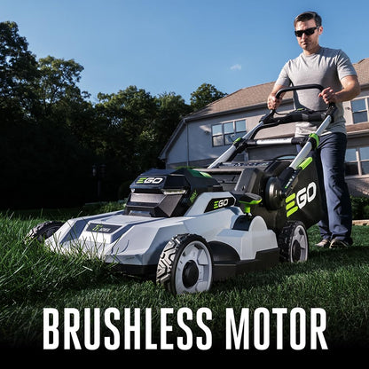EGO POWER+ Electric Lawn Mower, Cordless, Includes 56V 6.0Ah Battery And 320W Charger - LM2114