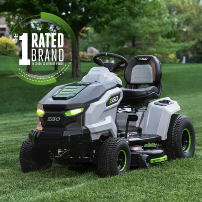 EGO POWER+ Z6 Zero Turn Riding Lawn Mower, 42" Deck, Includes (6) 56V 6.0Ah Batteries and 880W Charger - ZT4214L