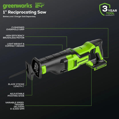 Greenworks 48V (2x24V) Electric Lawn Mower Combo Kit: 20"Steel Deck Push Mower, 12" String Trimmer, 320 CFM Blower, 3 Batteries & 2 Chargers, 3-Year Warranty.