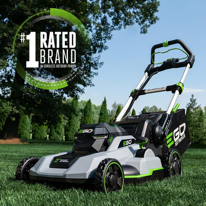 EGO POWER+ Electric Lawn Mower, Self-Propelled Cordless with Select Cut and Touch Drive, Includes (2) 56V 6.0Ah Batteries and Rapid Charger - LM2134SP-2