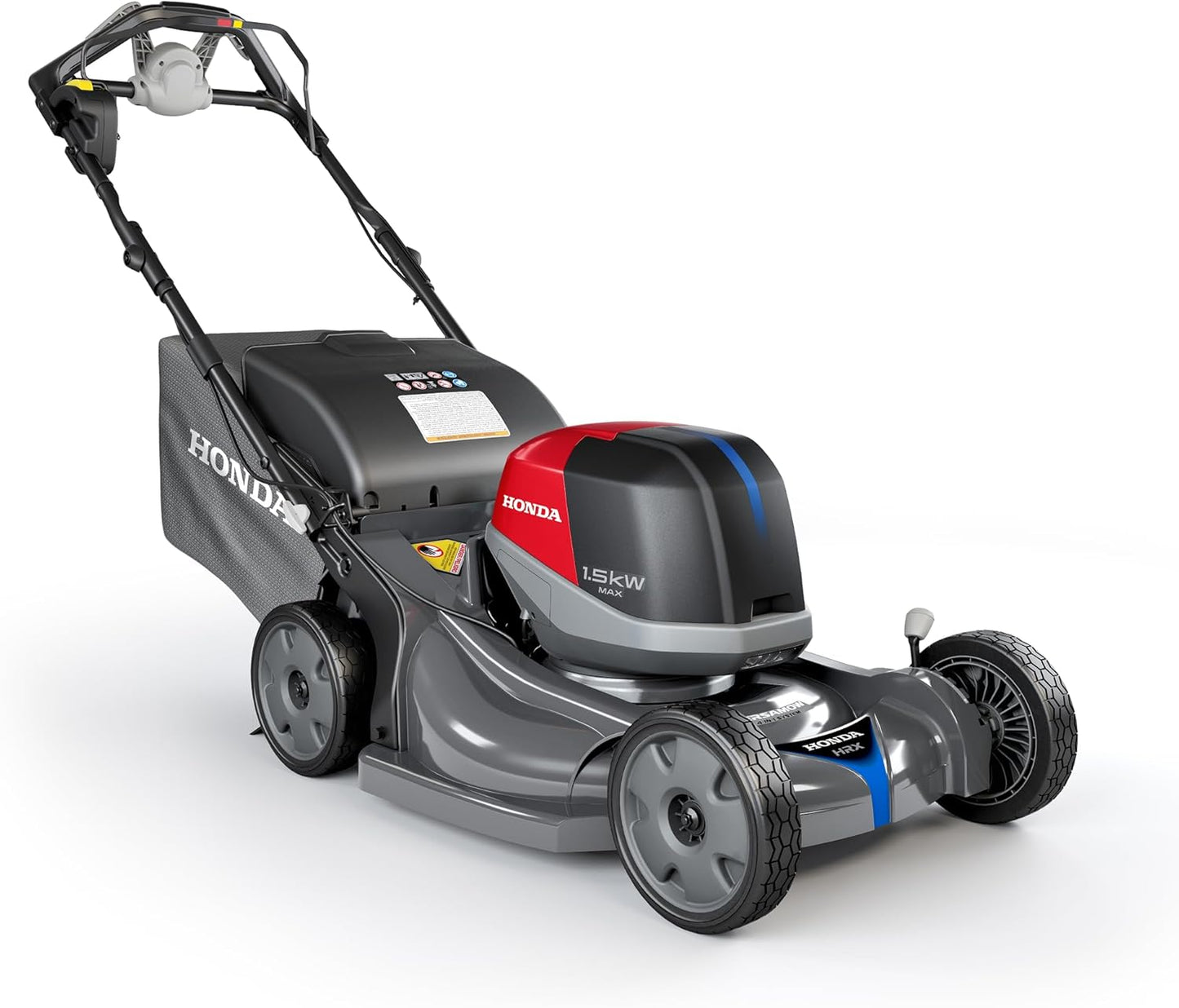 Honda HRX-BV 21-Inch Walk Behind Battery Powered Lawn Mower, Variable Speed Self Propelled Lawn Mower with 2.2 Bushel Capacity, Easy-Off Grass Bag, Clean Cuts in Thick and Tall Grass (HRX217YXBVKA4)