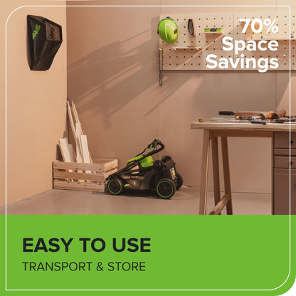 Greenworks 60V 21" Self-Propelled Cordless Lawn Mower, Brushless Motor, LED Lights, Includes 2X 4.0Ah Batteries & Rapid Dual-Port Charger(75+ Tool Compatibility, 45Min Runtime)