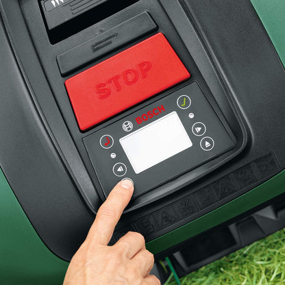 Bosch Robotic Lawnmower Indego M 700 (with 18V battery, docking station included, cutting width 19 cm, for lawns of up to 700 m², in carton packaging)