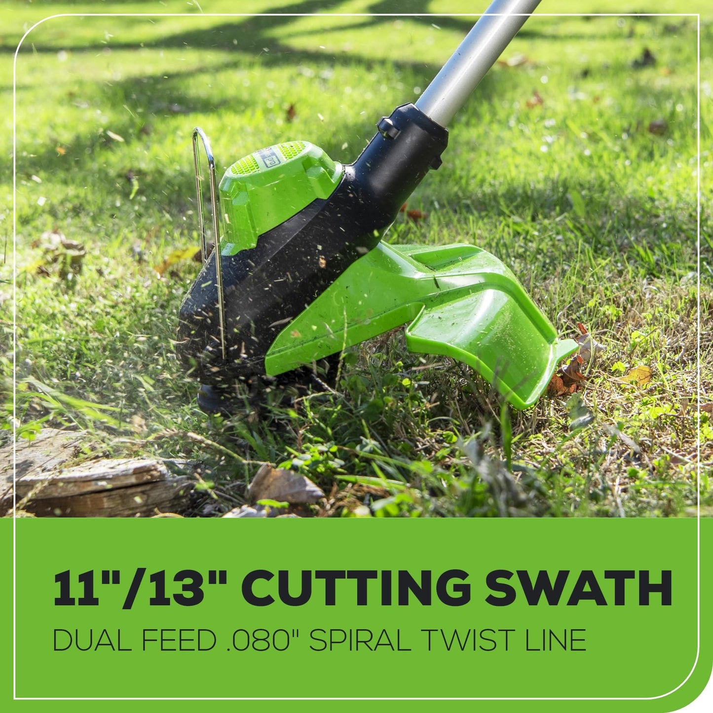Greenworks 60V 21" Self-Propelled Cordless Lawn Mower, Brushless Motor, LED Lights, Includes 2X 4.0Ah Batteries & Rapid Dual-Port Charger(75+ Tool Compatibility, 45Min Runtime)