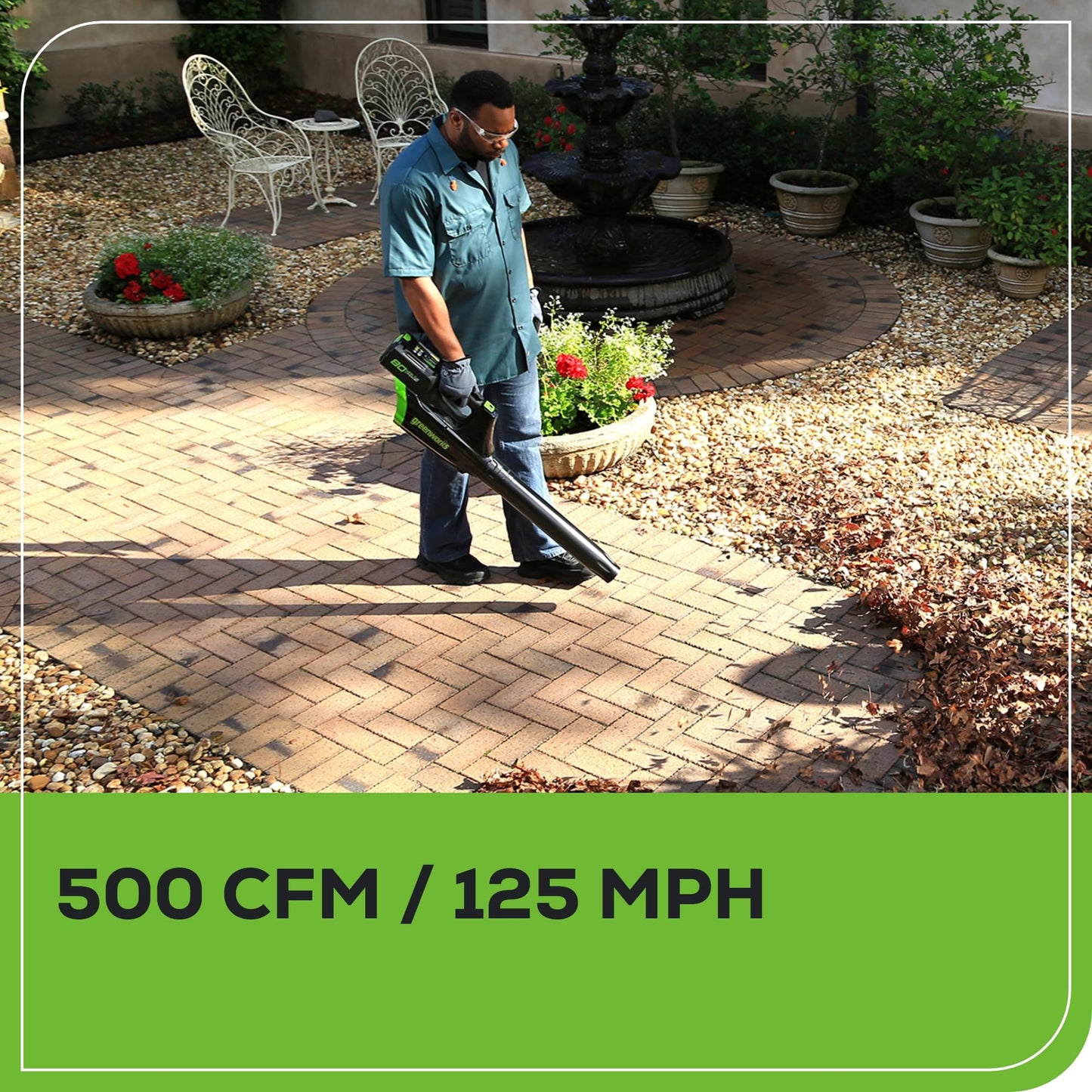 Greenworks 80V 21" Brushless Cordless (Self-Propelled) Lawn Mower (75+ Compatible Tools), 4.0Ah Battery and 60 Minute Rapid Charger Included