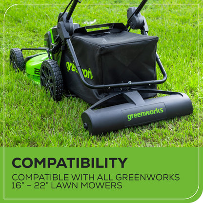Greenworks 80V 21" Brushless Cordless (Push) Lawn Mower (75+ Compatible Tools), (2) 2.0Ah Batteries and 30 Minute Rapid Charger Included